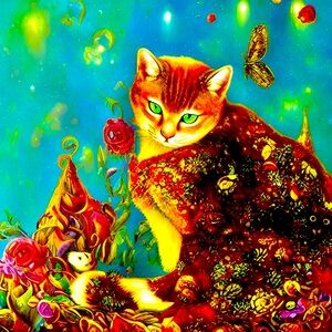 “Monet The Cat” My Own Photography Inspired ArtPrint, Signed & Copyrighted By Me